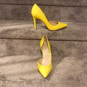 Yellow Women Pump